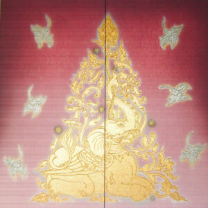 thai-canvas-painting-sitting-elephant1