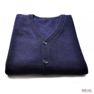 Chyangra_Cashmere_Ladies_Cardigan_Navy